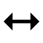 Move Horizontal SVG Icon